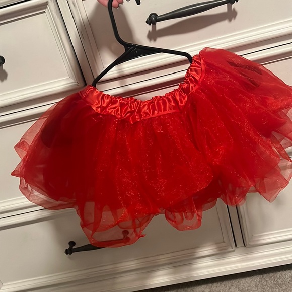 Red tutu from party city. Child’s small/medium. - Picture 3 of 3